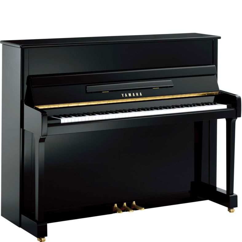 Klavier Yamaha P116 PE Schwarz Hochglanz