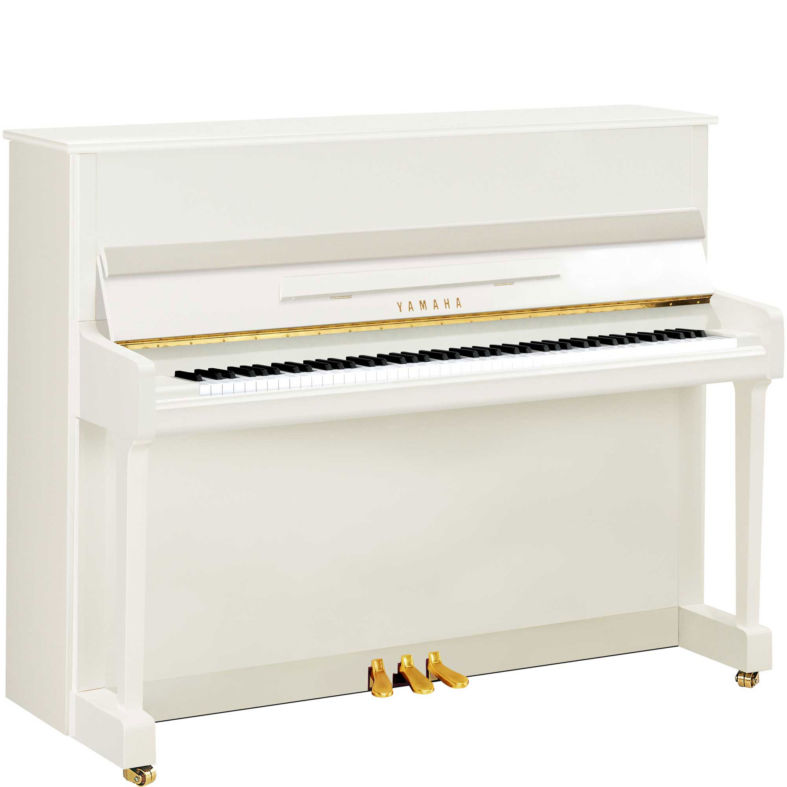 Klavier Yamaha P116 PWH Weiß Hochglanz