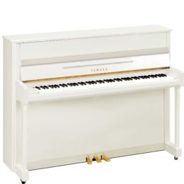 Klavier Yamaha b2 PWH Weiß Hochglanz
