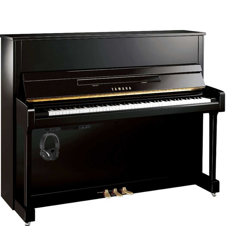 Silent Klavier Yamaha b3 SC3 PE Schwarz Hochglanz