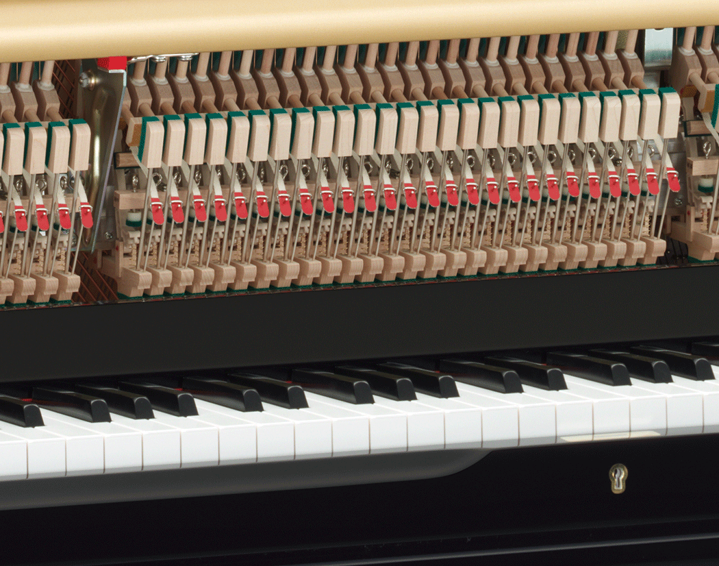 Yamaha U1 Tasten u Hammerköpfe