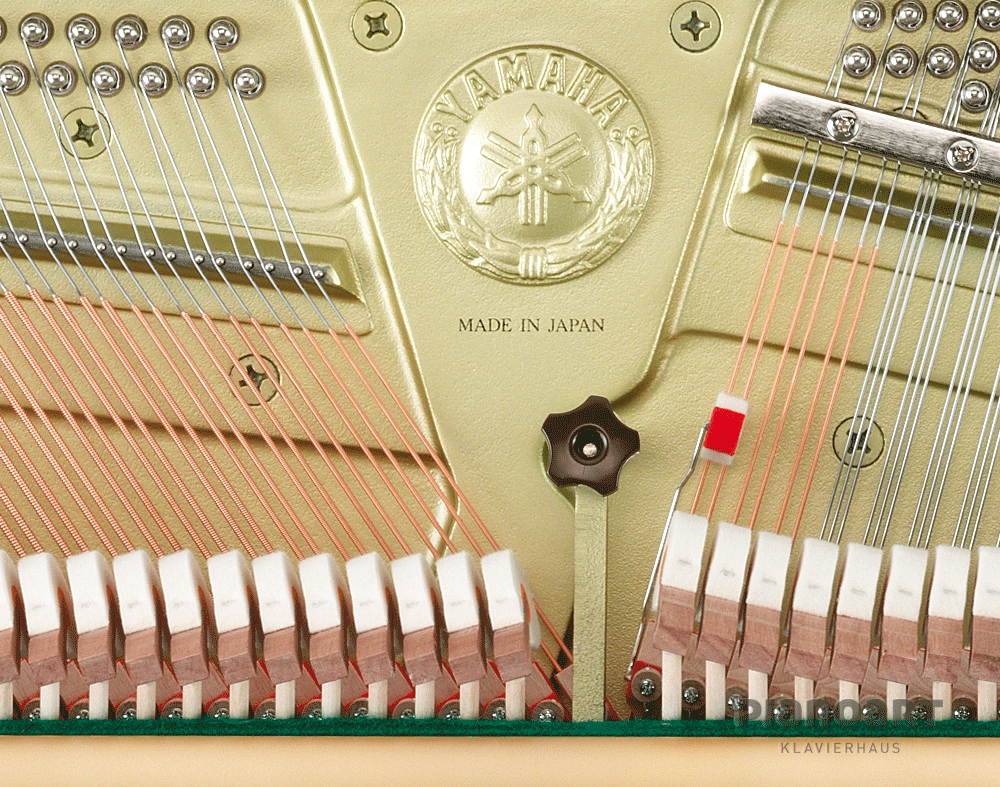 yamaha u-serie gussplatte mechanik