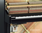 Yamaha Klavier U1 TA3 Schwarz Vorderansicht