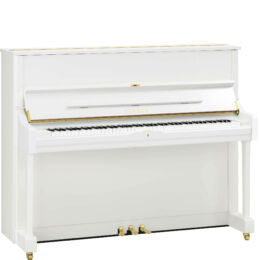 Yamaha U1 PWH Klavier in Weiß