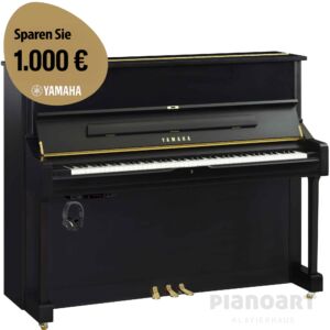 Yamaha U1 TA3 PE Trans Acoustic in Schwarz