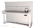 Yamaha U1 Silent Gebraucht Klavier Weiß