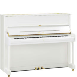 YAMAHA Klavier U1 PWH – Weiß