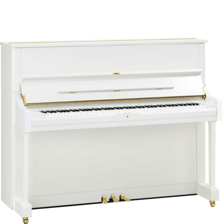 Klavier Yamaha U1 PWH-Weiss Hochglanz