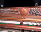 Feurich 115 Klavier Ansicht Gussplatte