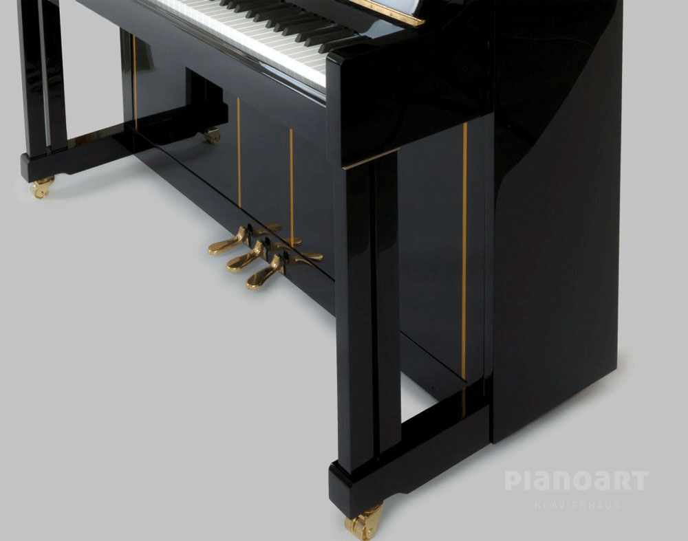 Feurich Design Klavier Mod. 125 Ansicht Konsole