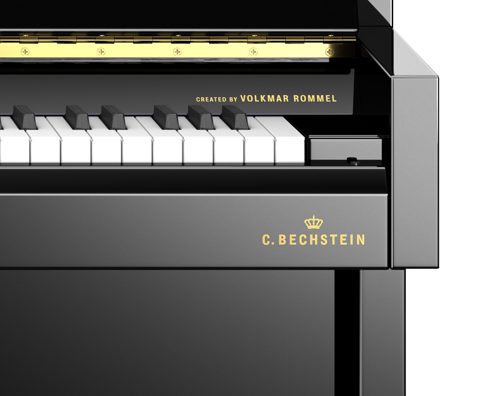 C. Bechstein R2 Millenium Klavier Konsole