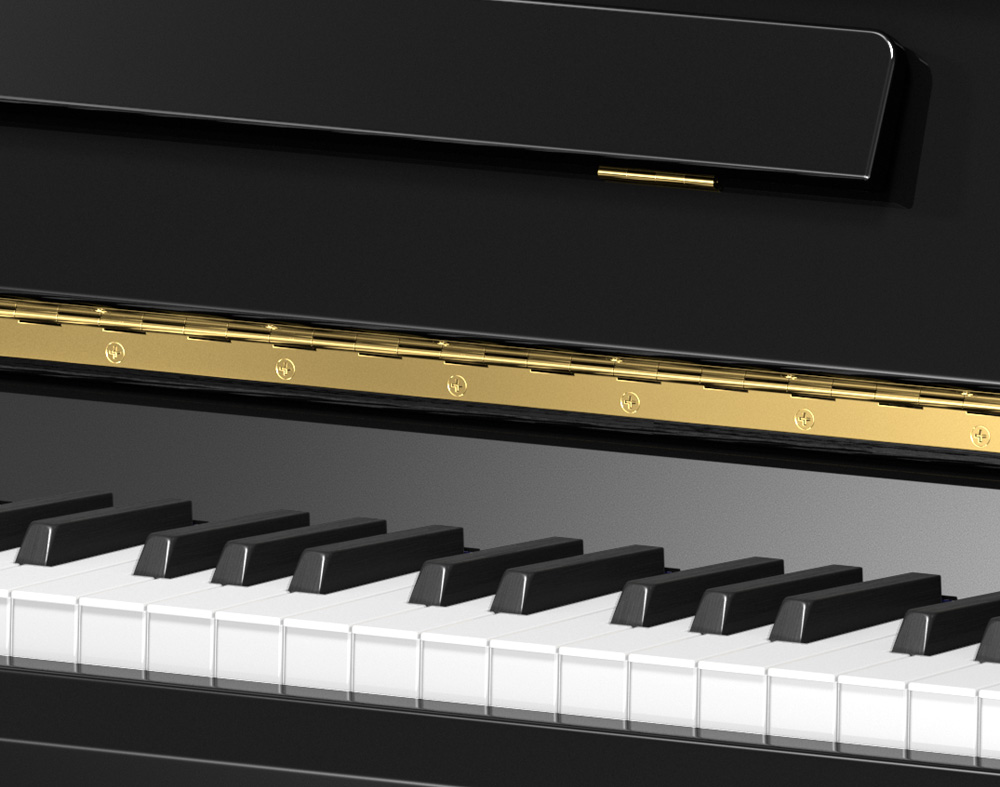C. Bechstein R2 Millenium Klavier Notenpult