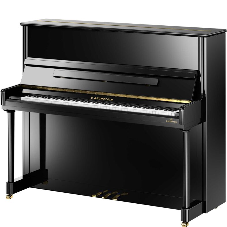 C. Bechstein Elegance R6 Klavier in Schwarz
