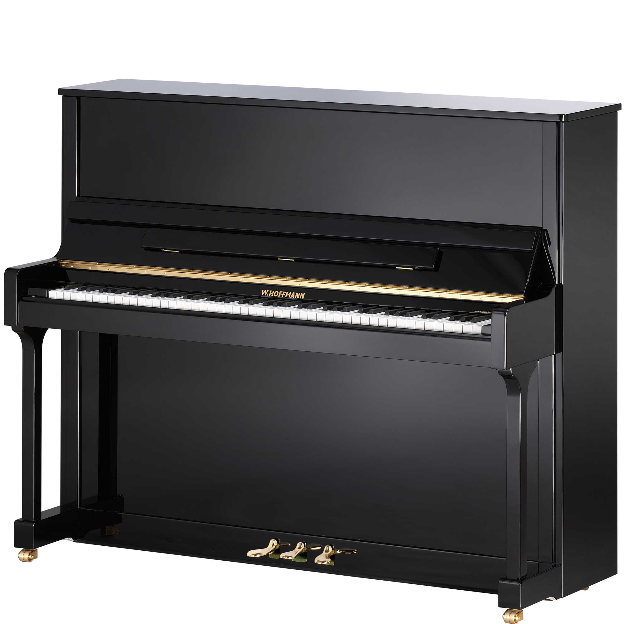 Klavier W-Hoffmann Tradition T128 Schwarz