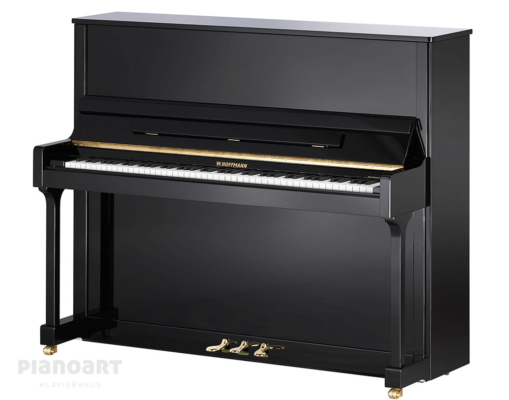 Klavier W.Hoffmann Tradition T128 in Schwarz Hochglanz