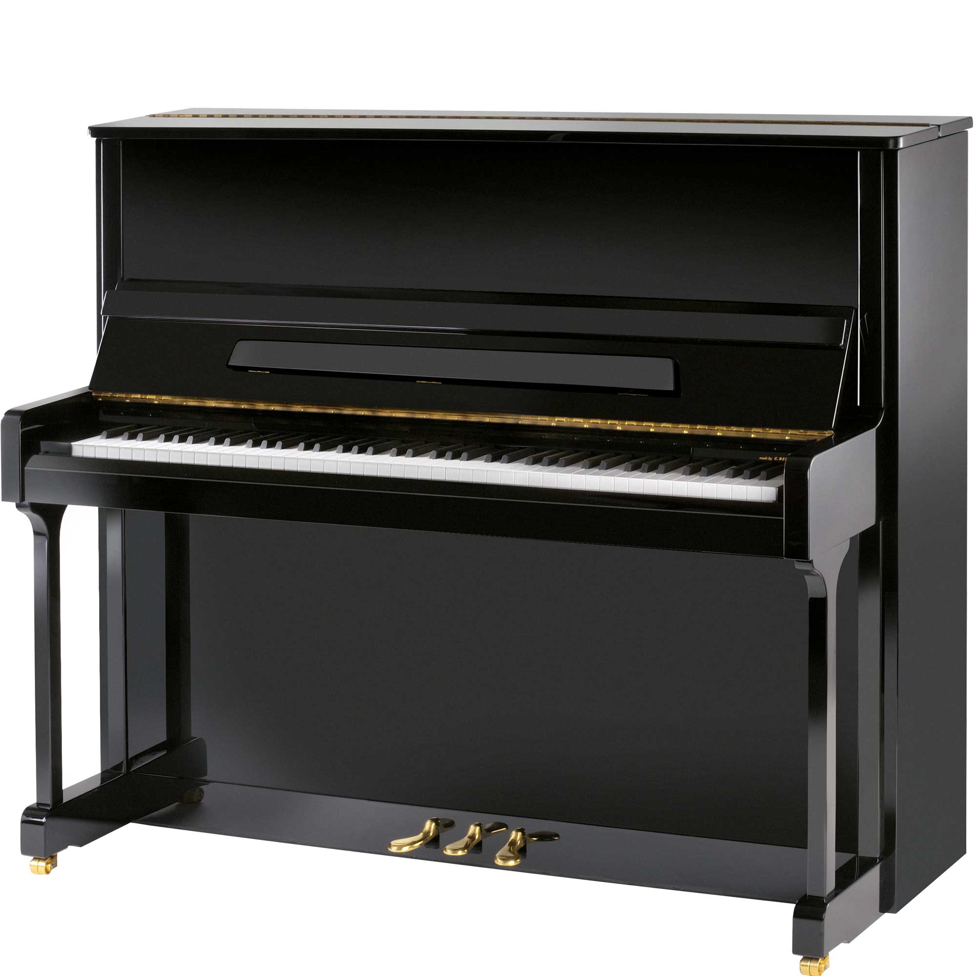 Klavier W-Hoffmann V126 Klavier Schwarz
