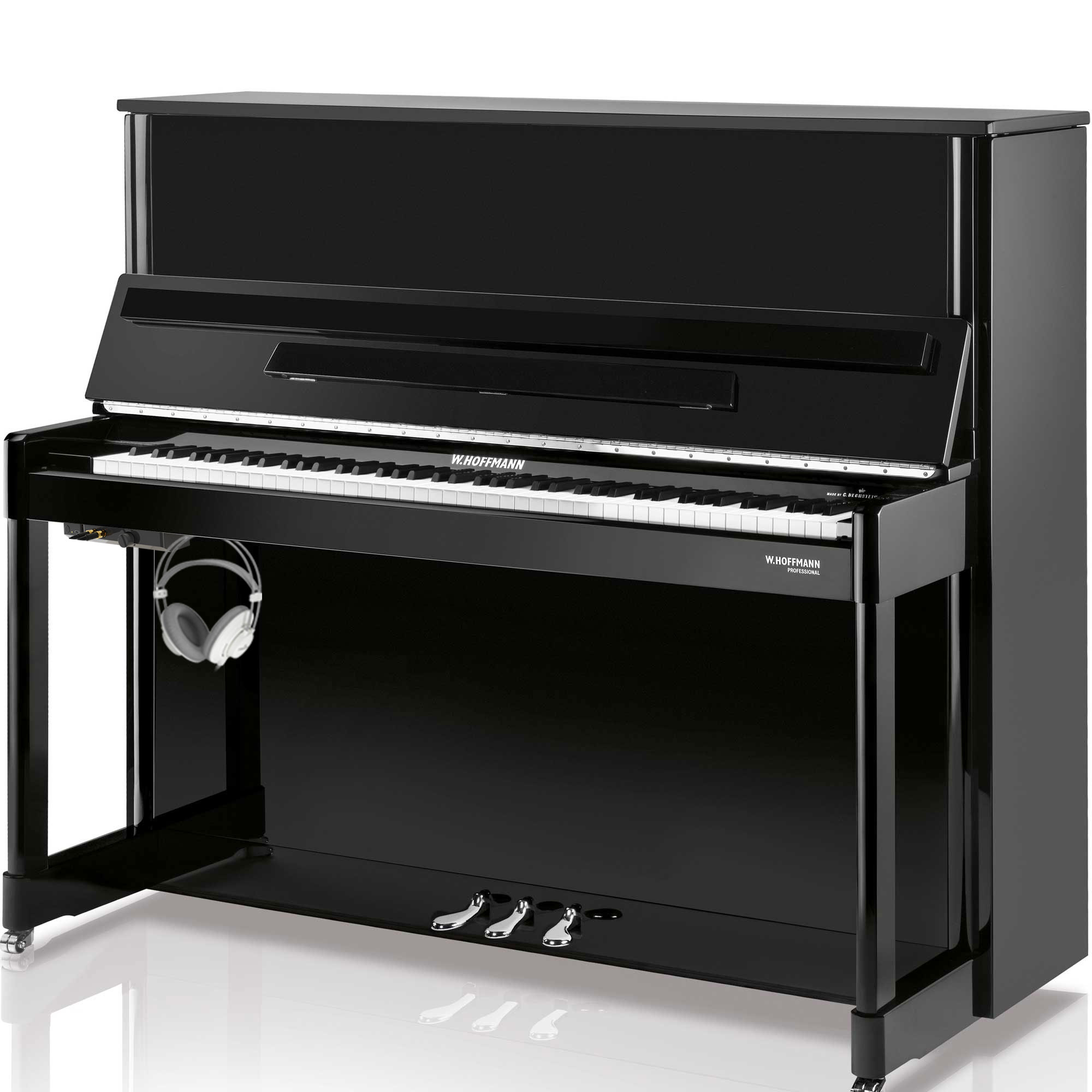 Silent Klavier W-Hoffmann Professional P126 Schwarz
