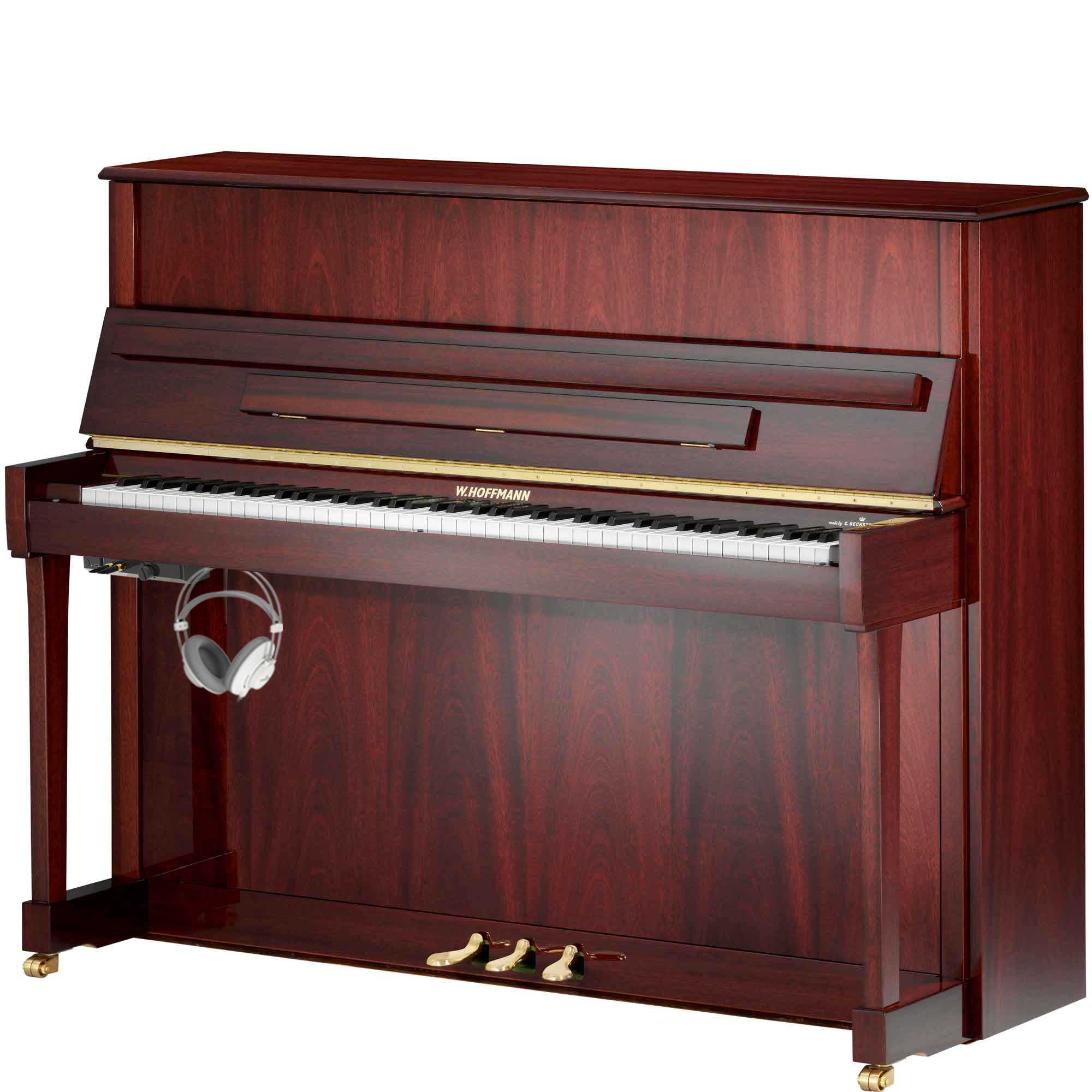 Silent Klavier W-Hoffmann Tradition T122 Mahagoni