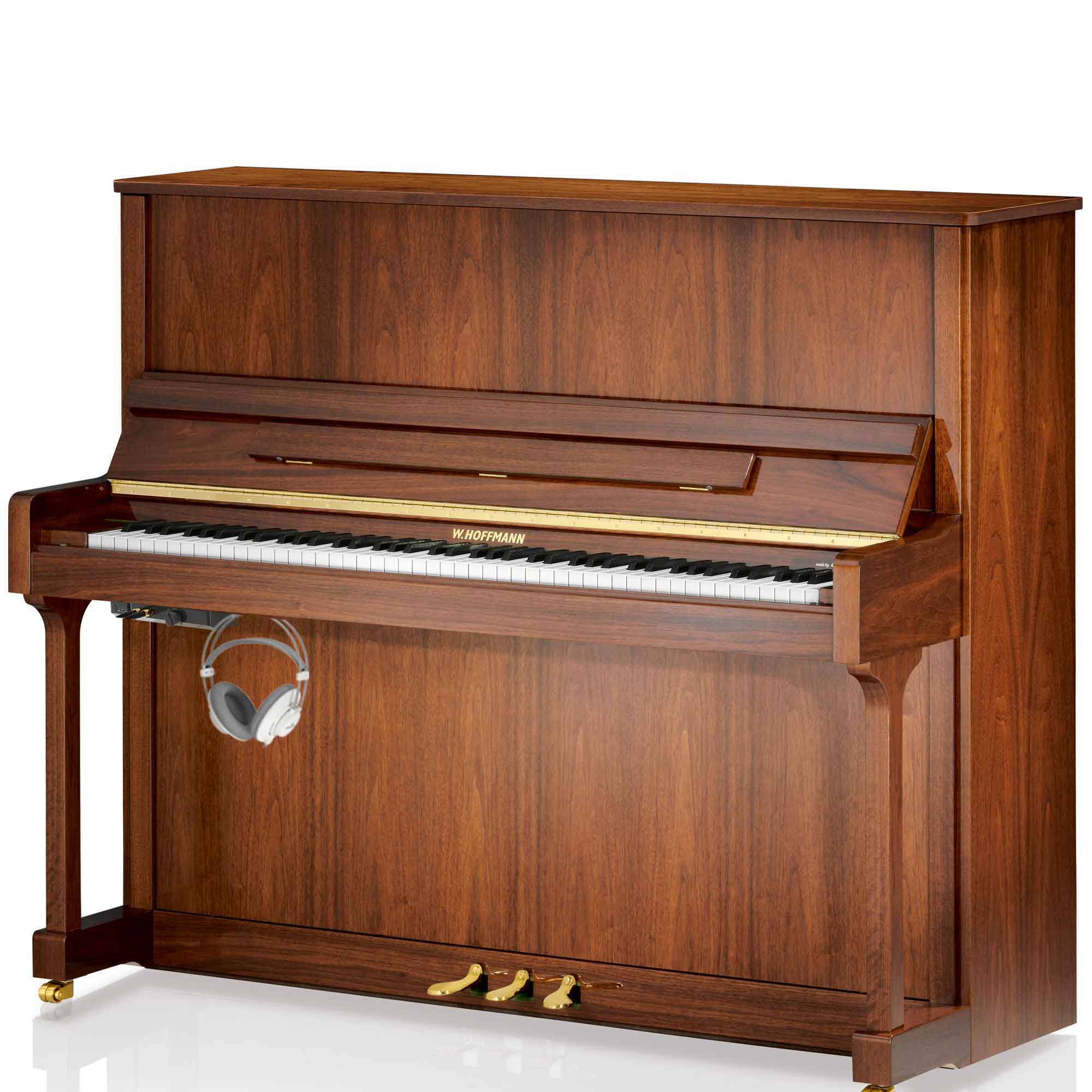Silent Klavier W-Hoffmann Tradition T122 Nussbaum