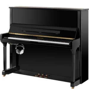 Silent Klavier W-Hoffmann V8 Schwarz