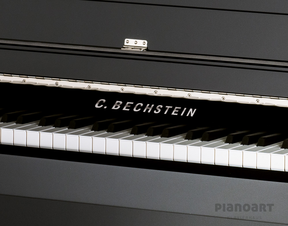 C-Bechstein-Adacemy-A114-Chrom-Art-Klavier-Schwarz-Tasten