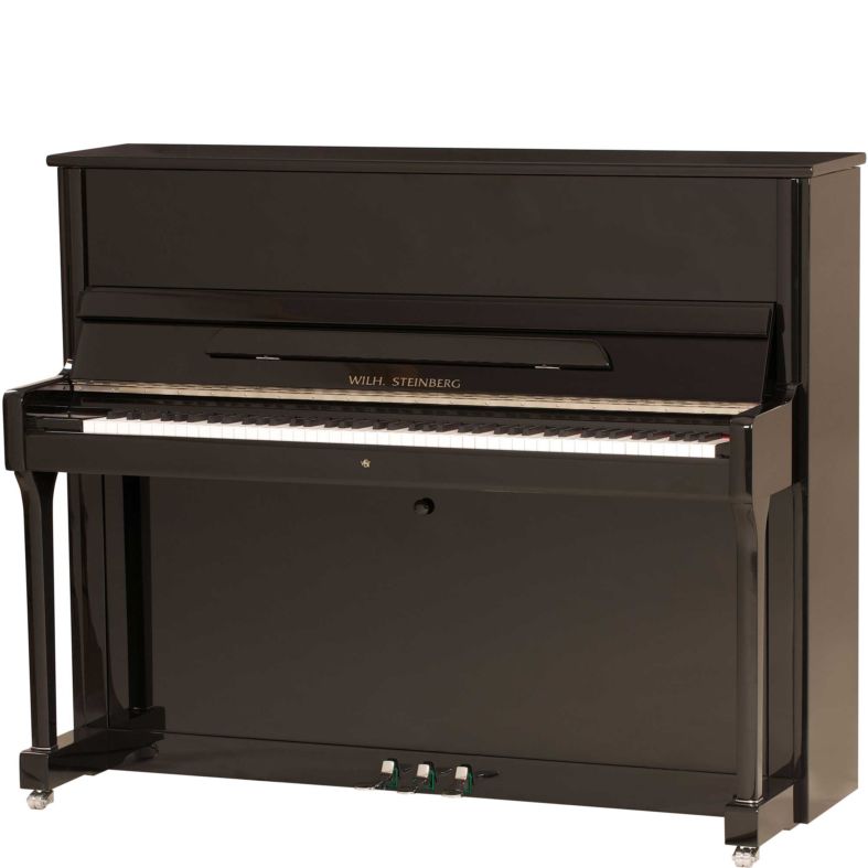 Klavier Wilh Steinberg P121 Schwarz