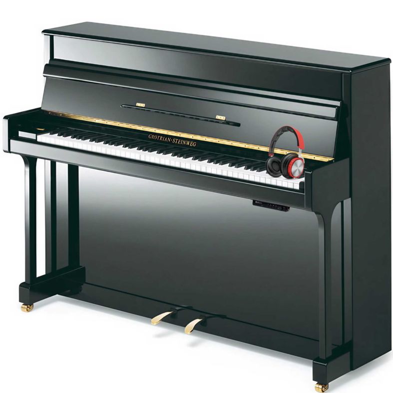 Silent Klavier Grotrian Steinweg G113 Schwarz