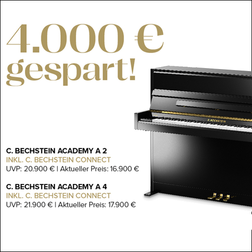 C. Bechstein A4 und A2 Klaviere in Aktion