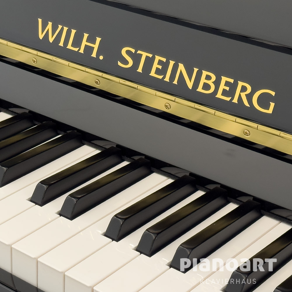 Klavier Tasten eines Wilh. Steinberg P 118