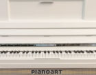 Feurich Klavier Vienna 123 Weiß Detail