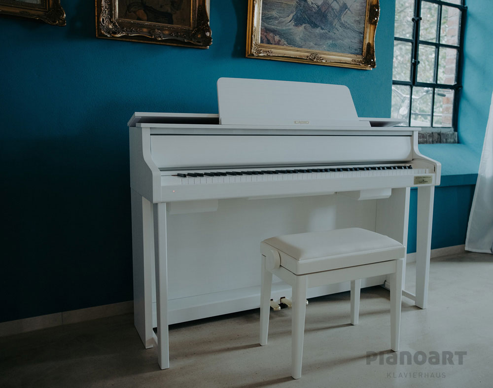 Casio Digital Grand Hybrid GP-310 WE E-Piano Wohnzimmer