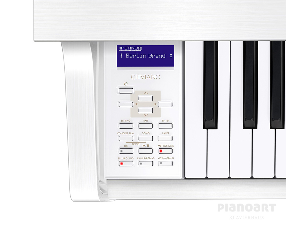 Casio Digital Grand Hybrid GP-310 WE E-Piano Bediener Modul