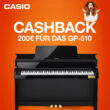 Casio Cashback Aktion 200 Euro