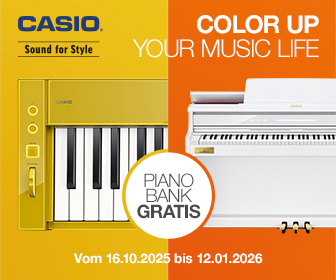 Casio Color Up Aktion mit Gratis Bank