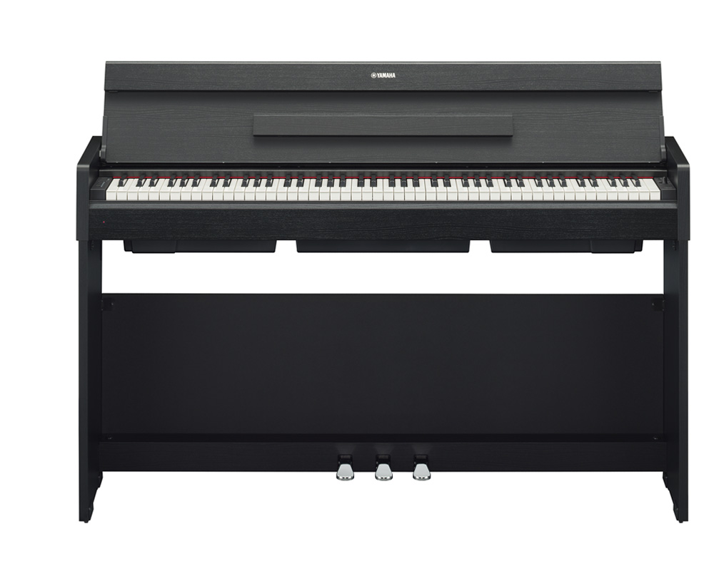 Yamaha-Arius-YDP-S35-Schwarz-E-Piano-Vorderansich01t