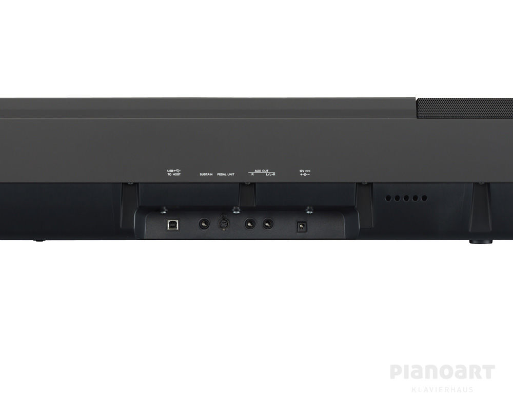 Yamaha-P-125a-Schwarz-Digital-Piano-Anschluesse