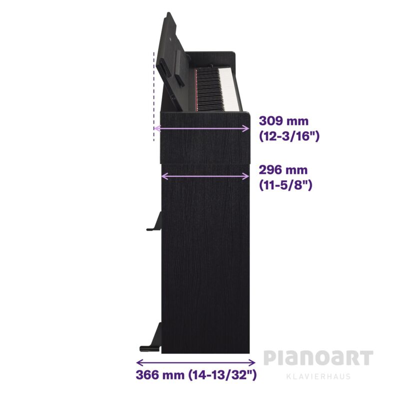 Abmessung Yamaha Arius YDP-S-35