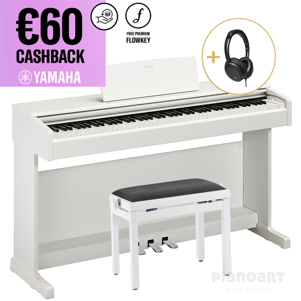 Yamaha Arius YDP-145 WH Home-Set in Weiß