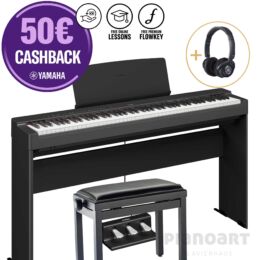 Yamaha P-225 All in One Set mit Stand, Bank und Kopfhörer