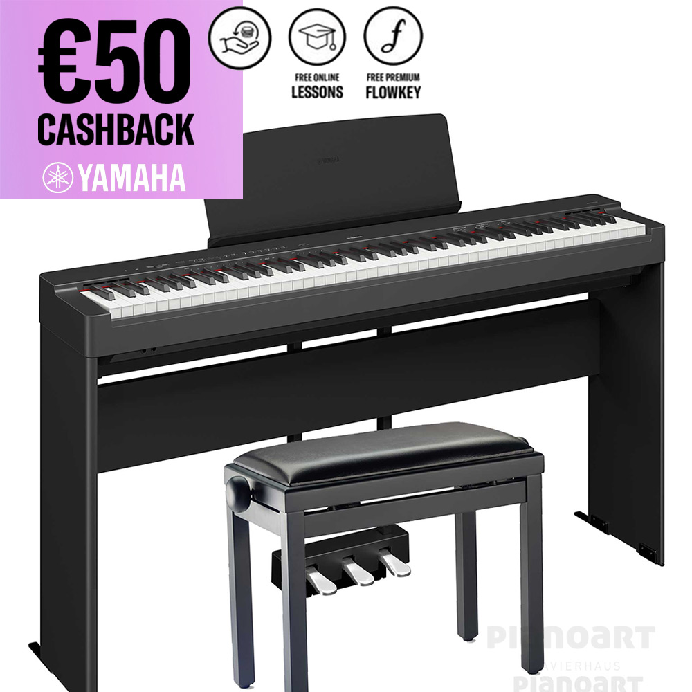 Yamaha P-225 Home-Set Plus in Schwarz