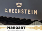 C. Bechstein Logo auf Klavier