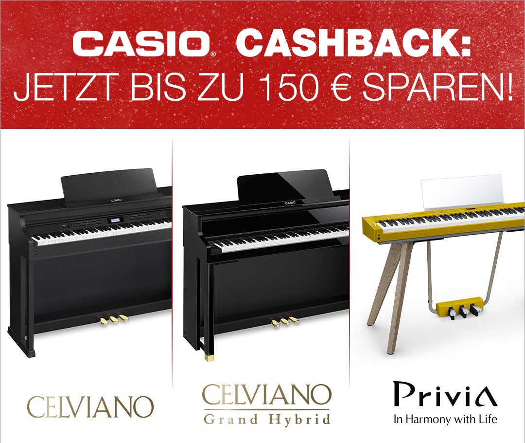 Casio Cashback Aktion