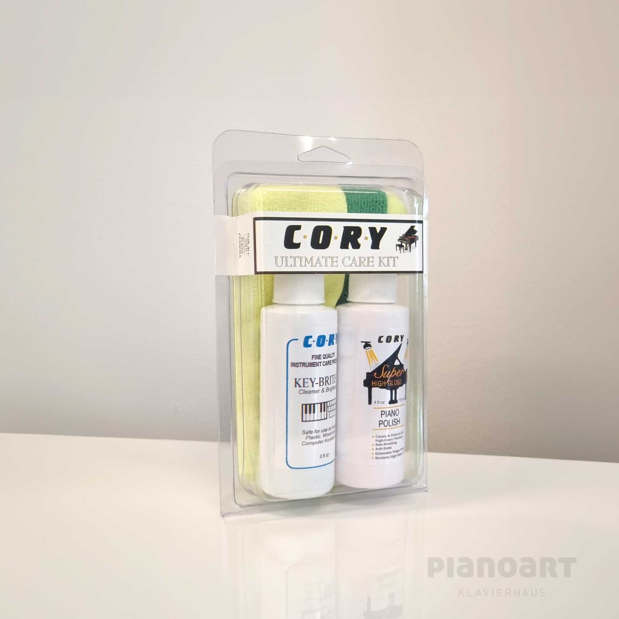 Cory Reinigung Pflege-Set für Hochglanz Klaviere