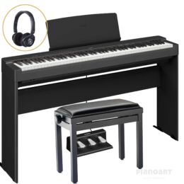 Yamaha Digitalpiano P 225 Schwarz mit All-in-One Set