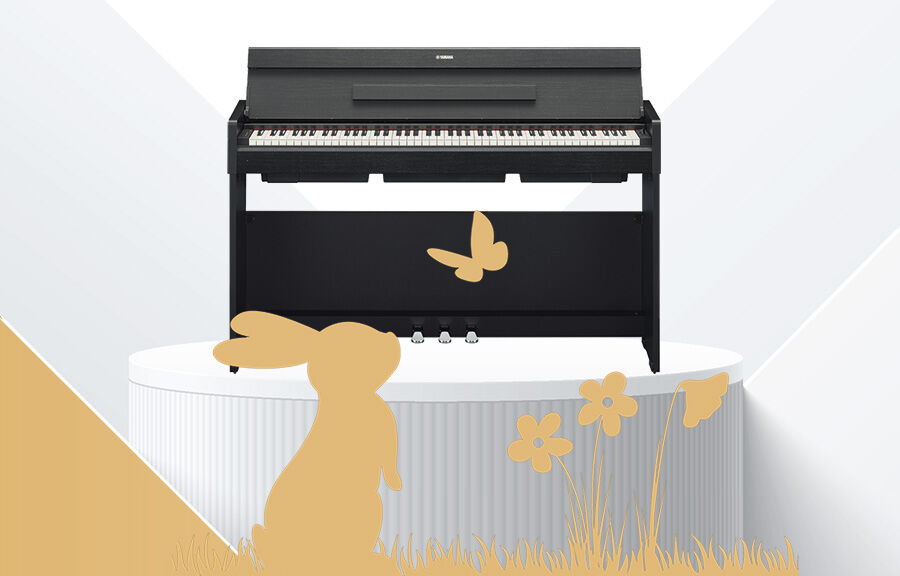 Pianoart Oster-Gewinnspiel Hauptpreis Yamaha Digitalpiano