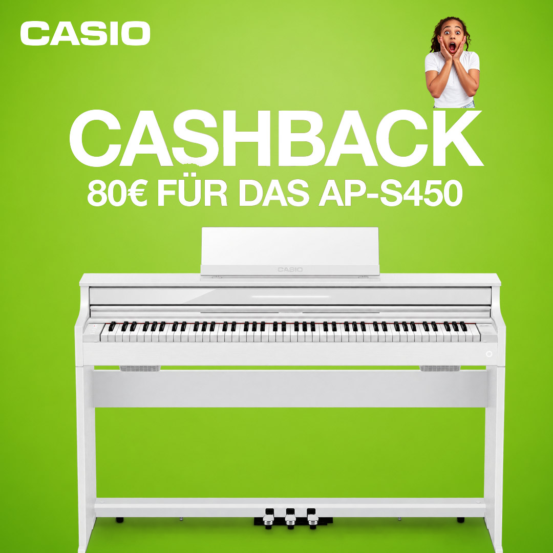 Casio AP-S450 Cashback Aktion