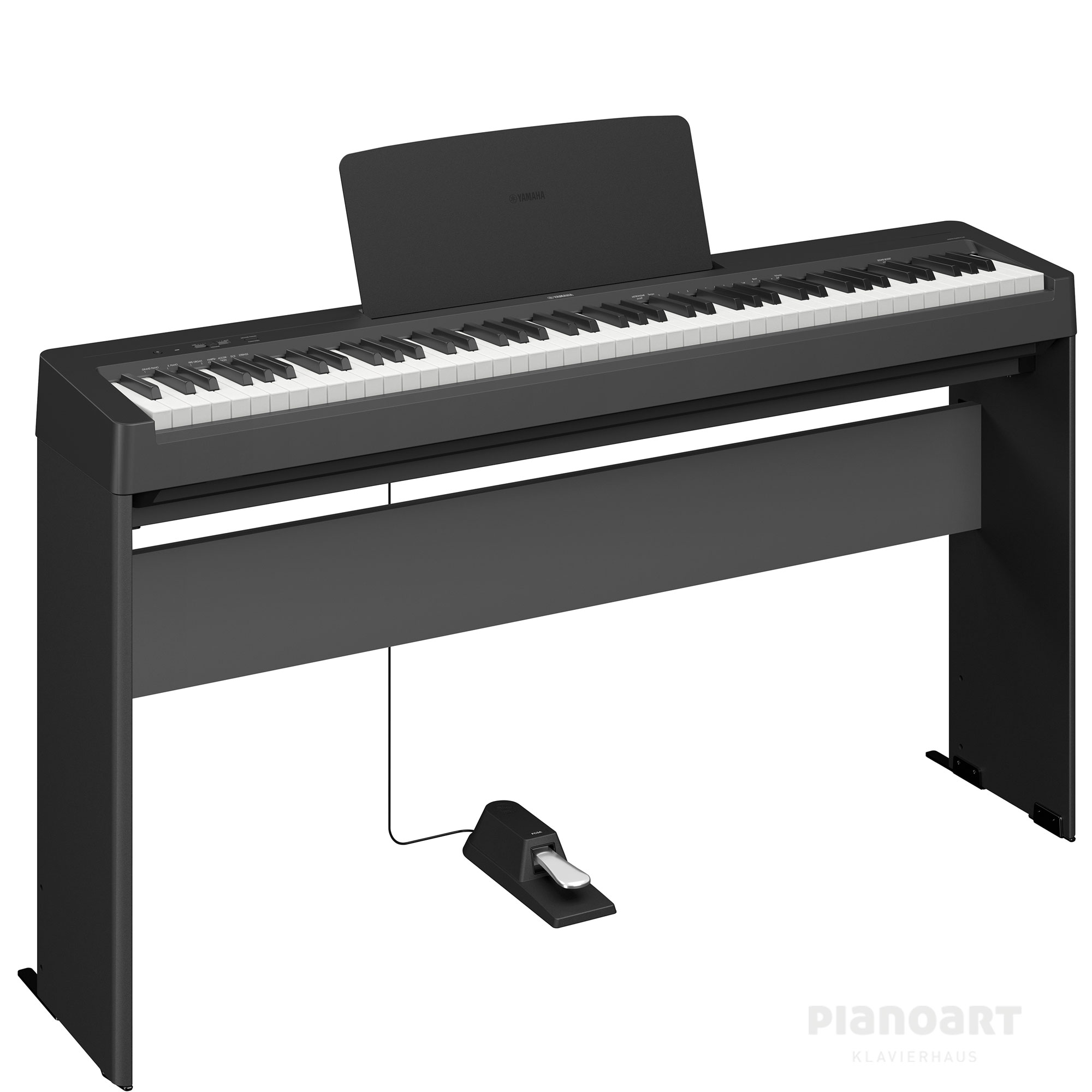E-Piano Yamaha P-145 Set mit FC 3A Löffel Pedal