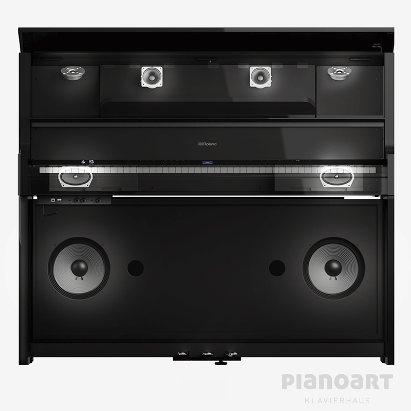 Roland LX-9 Digitalpiano Lautsprecher-System Ansicht