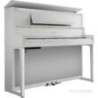 Roland LX-9 PW Digital Piano in Weiß mit geöffnetem Deckel