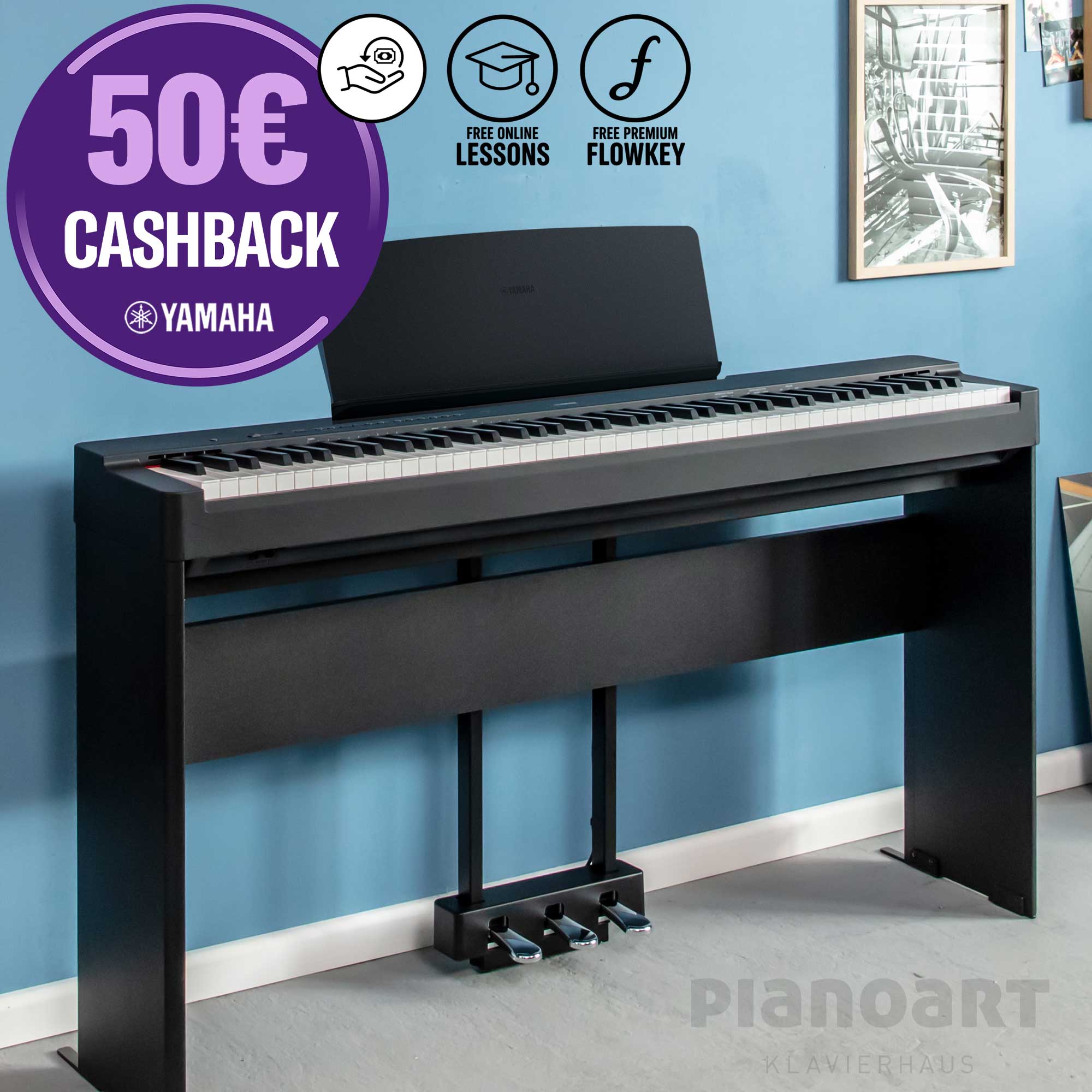 Yamaha P-225 Bundle Set